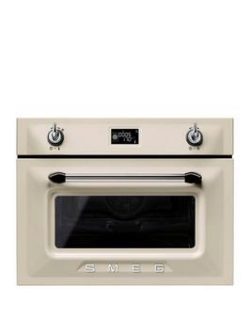 Smeg Sf4920Mcp 45Cm Built-In Single Electric Oven - Cream